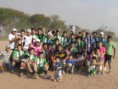 La hinchada le dió color y alegría a un guerrero Santa Rosa.